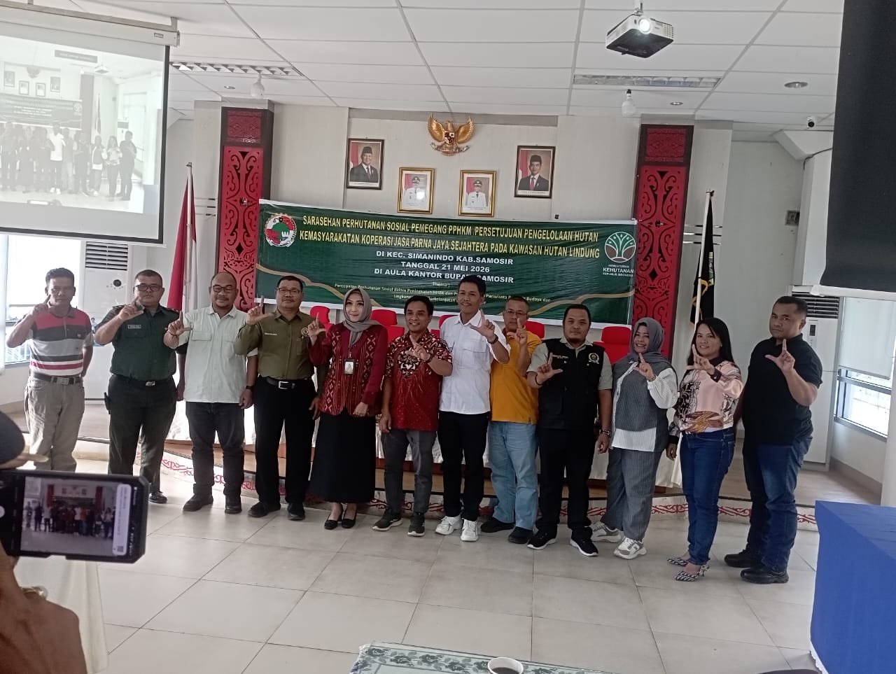 KPJS Samosir Gagas Perhutanan Sosial Sesuai SOP.